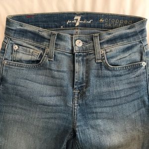 7 For All Mankind: The cropped skinny